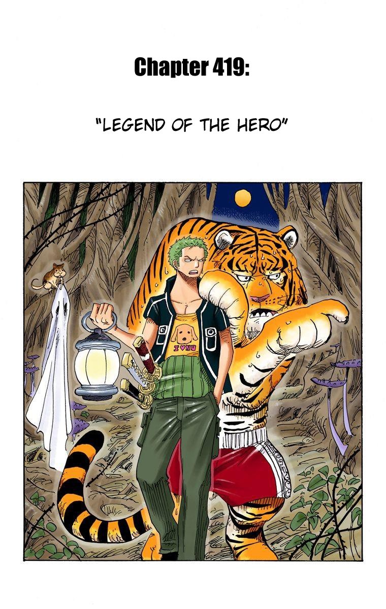One Piece Digital Colored Chapter 419 image 02